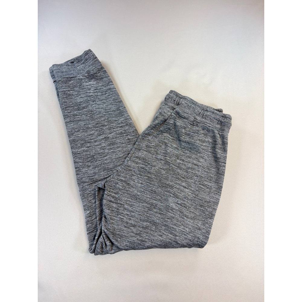 Bauer Team Joggers Men Medium Gray Heathered Fleece Taper Hockey Athletic Pants